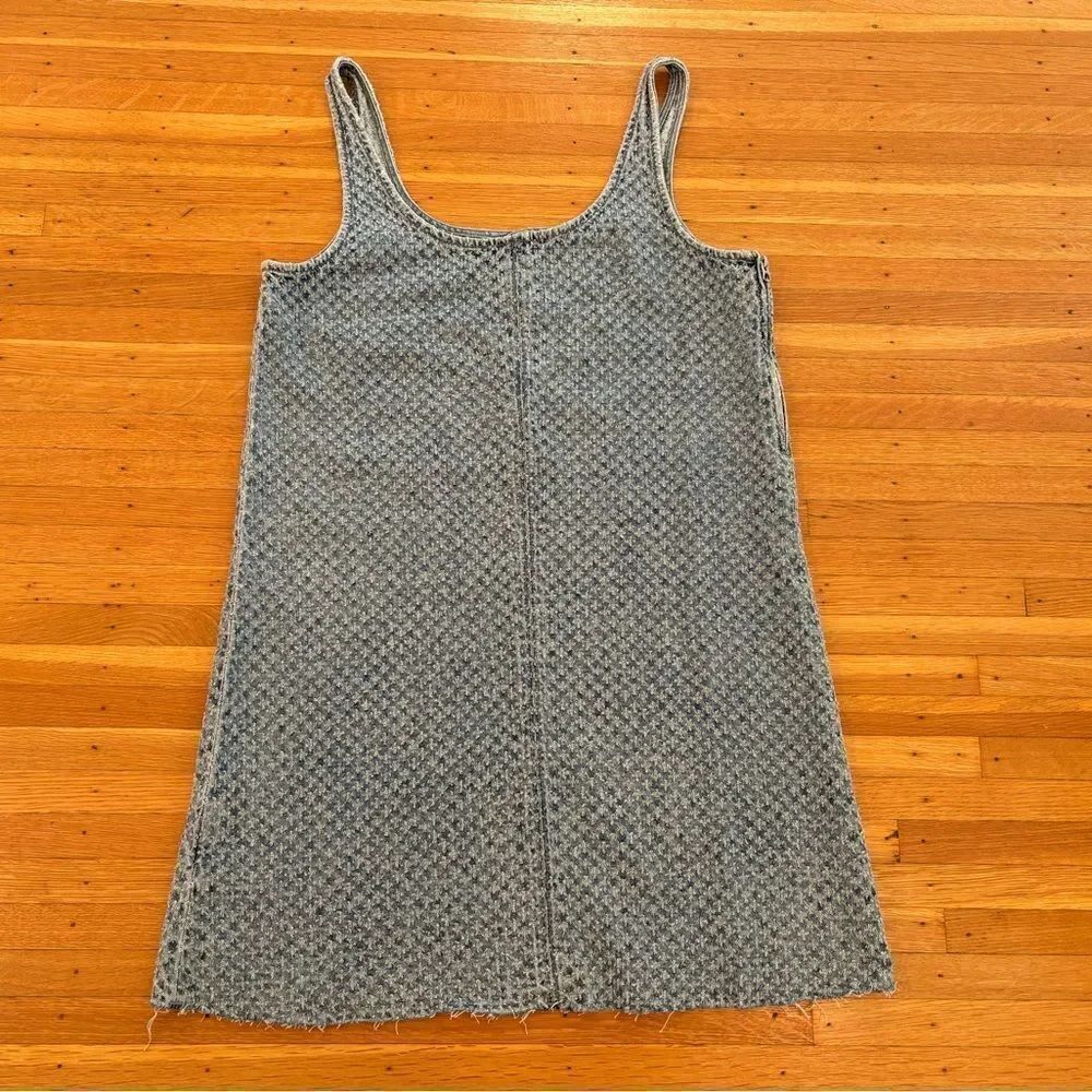 Rag & Bone Indigo Tweed Denim Kimmie Dress Size Medium NWT